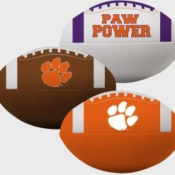 Rawlings Discount ● NCAA Clemson Tigers 3 Softee Football Set