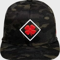 Cheap ● Rawlings Black Clover Diamond MultiCam Fitted Hat