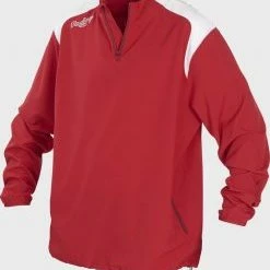 Cheap ● Rawlings Long Sleeve Quarter-Zip Jacket