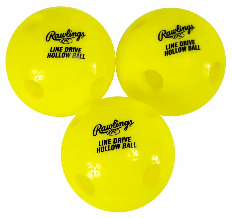 Rawlings Discount ● Line-Drive Hollow Ball (3 Pack)