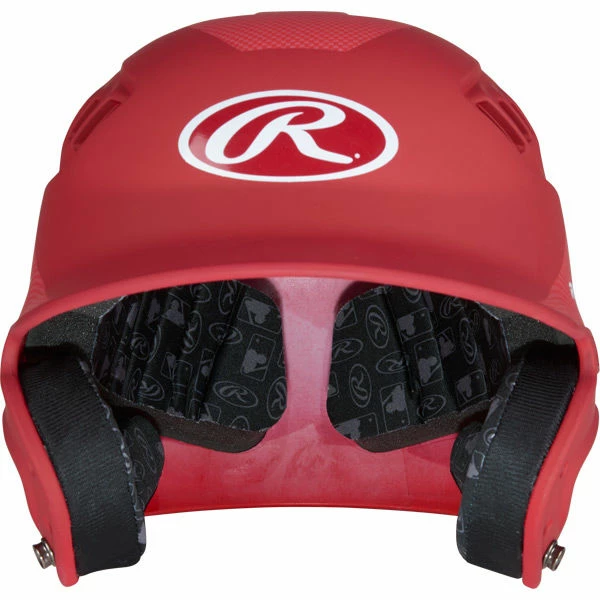 Rawlings Velo Junior Carbon Fiber Batting Helmet - Image 2