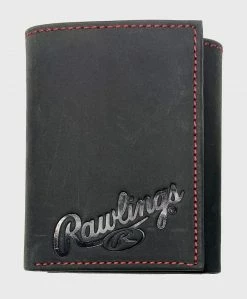 Rawlings Discount ● High Grade Debossed Tri-Fold Wallet