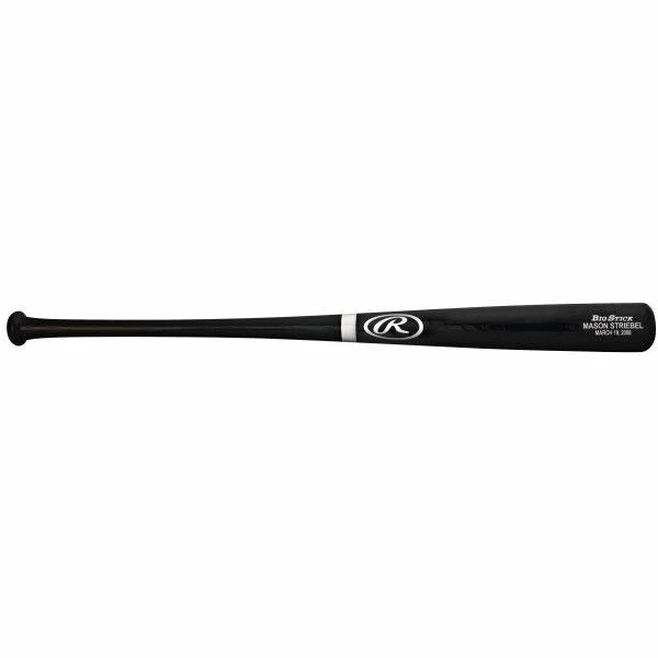 Rawlings Adult Black/Silver Custom Bat