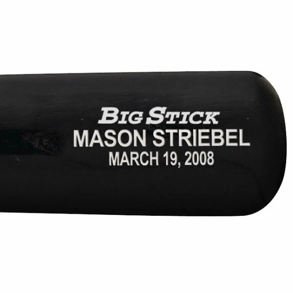 Rawlings Adult Black/Silver Custom Bat - Image 2