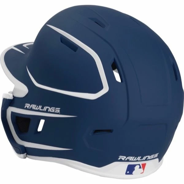 Rawlings Mach Junior Two-Tone Matte Helmet With EXT Flap - Image 10