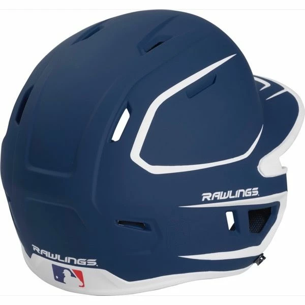 Rawlings Mach Junior Two-Tone Matte Helmet With EXT Flap - Image 11