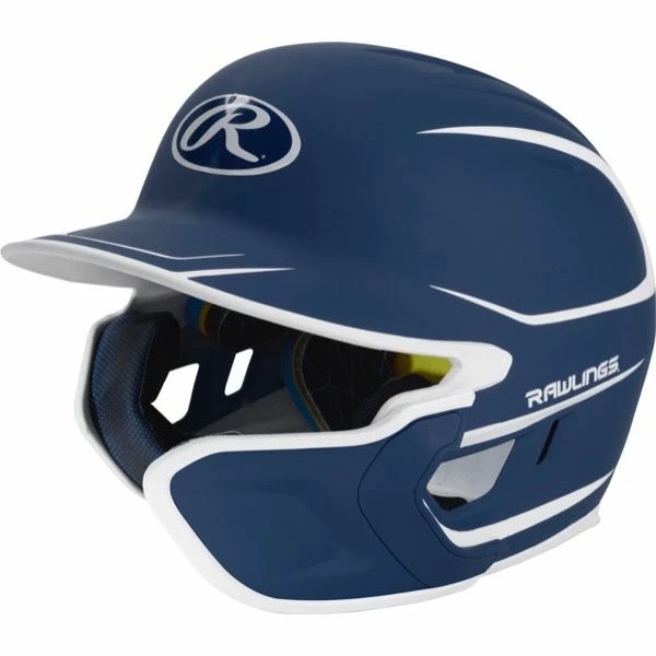 Rawlings Mach Junior Two-Tone Matte Helmet With EXT Flap