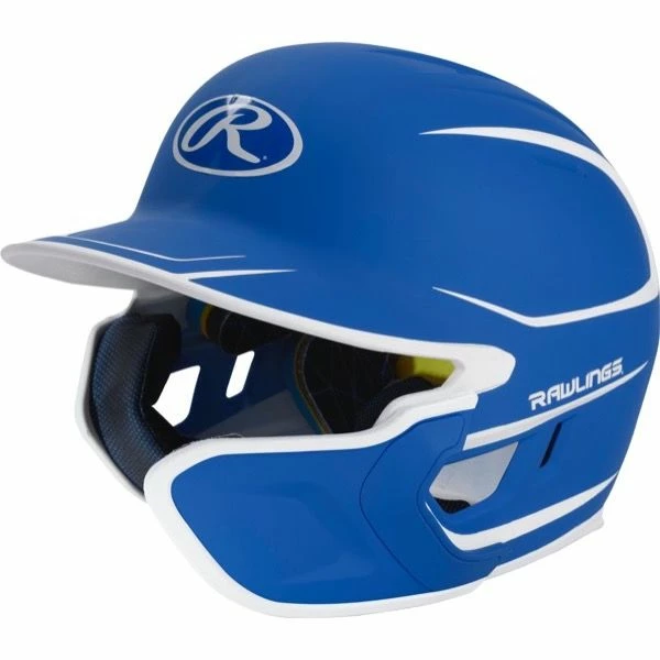 Rawlings Mach Junior Two-Tone Matte Helmet With EXT Flap - Image 2