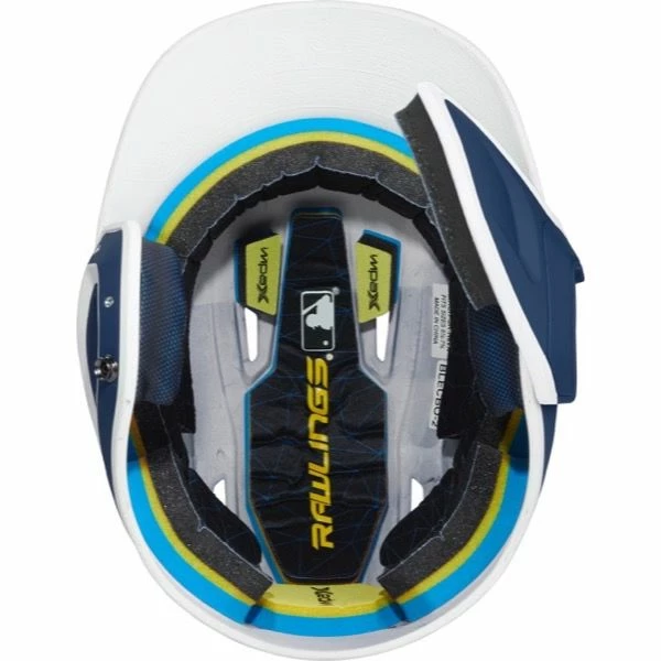 Rawlings Mach Junior Two-Tone Matte Helmet With EXT Flap - Image 4