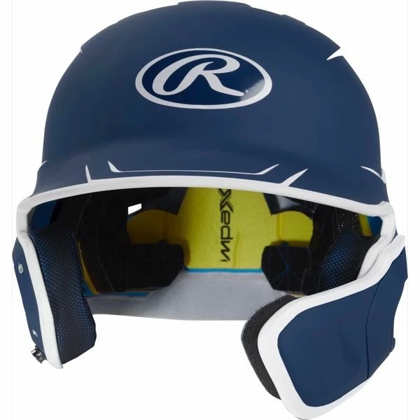 Rawlings Mach Junior Two-Tone Matte Helmet With EXT Flap - Image 4