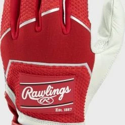 Cheap ● 2022 Rawlings Workhorse Batting Gloves, Adult & Youth Sizes