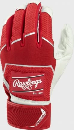 Cheap ● 2022 Rawlings Workhorse Batting Gloves, Adult & Youth Sizes