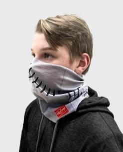 Cheap ● Rawlings Youth Multi-Functional Head And Face Gear, Baseball Stitch